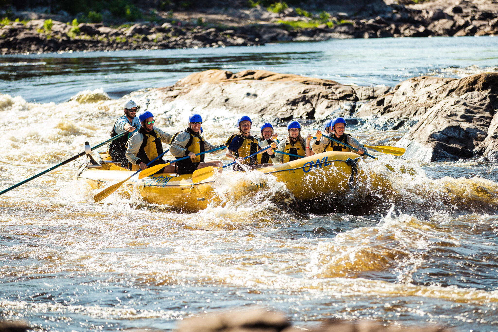 medium intensity - Adventure Rafting the Main Channel of the Ottawa River